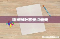 哪里枫叶林景点最美