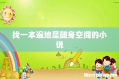 找一本遍地是随身空间的小说