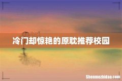 冷门却惊艳的原耽推荐校园