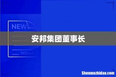 安邦集团董事长