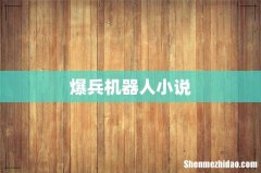 爆兵机器人小说