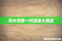 花水湾第一村温泉大酒店