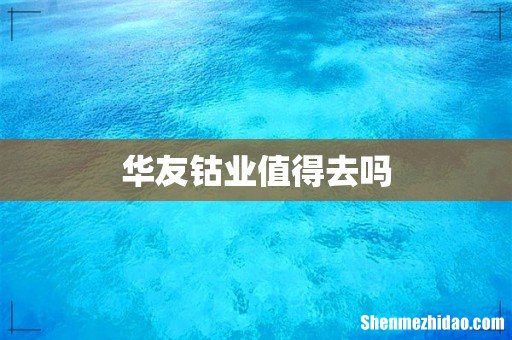 华友钴业值得去吗