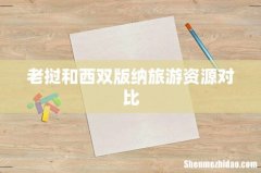 老挝和西双版纳旅游资源对比