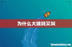 为什么大姨妈又叫