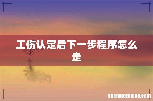 工伤认定后下一步程序怎么走