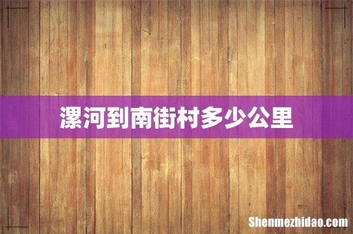 漯河到南街村多少公里