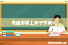 处座男爱上双子女表现