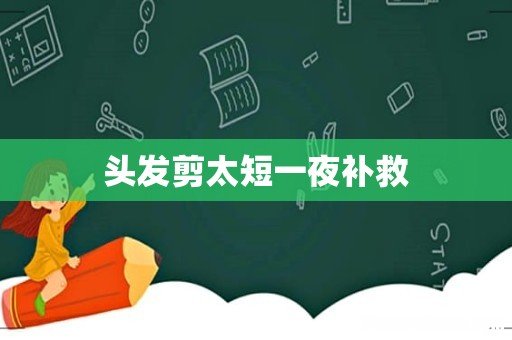 头发剪太短一夜补救