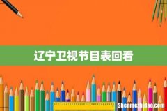 辽宁卫视节目表回看