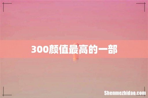 300颜值最高的一部