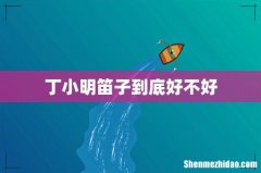 丁小明笛子到底好不好