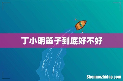 丁小明笛子到底好不好