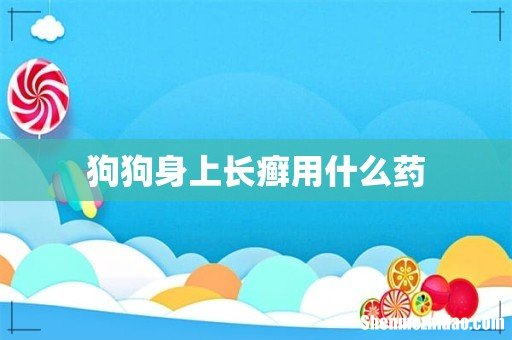 狗狗身上长癣用什么药
