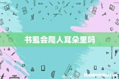 书虱会爬人耳朵里吗