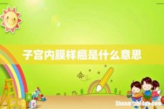 子宫内膜样癌是什么意思