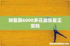 转氨酶6000多还能恢复正常吗