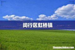 闵行区虹桥镇