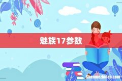 魅族17参数