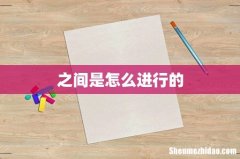之间是怎么进行的