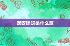 嘿呀嘿呀是什么歌