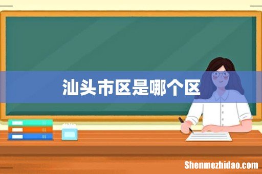 汕头市区是哪个区