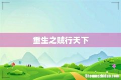 重生之贼行天下
