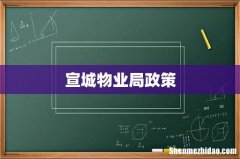 宣城物业局政策