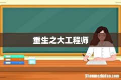 重生之大工程师