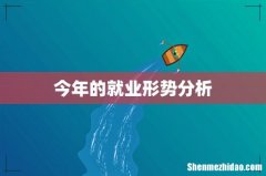 今年的就业形势分析