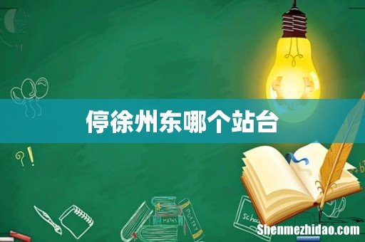 停徐州东哪个站台