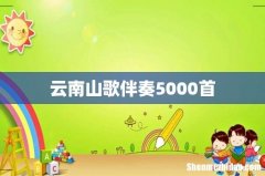 云南山歌伴奏5000首