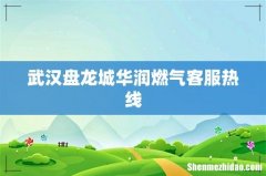 武汉盘龙城华润燃气客服热线
