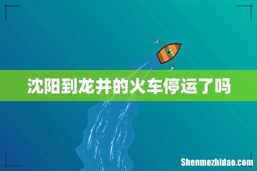 沈阳到龙井的火车停运了吗