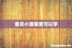 重庆小面哪里可以学