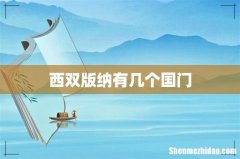 西双版纳有几个国门