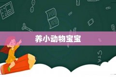养小动物宝宝