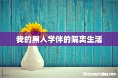 我的黑人学伴的隔离生活