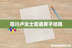 四川卢女士变道男子结局