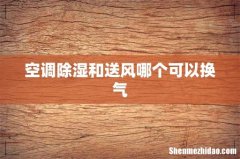 空调除湿和送风哪个可以换气