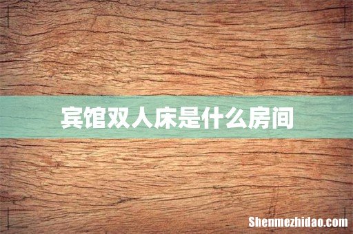 宾馆双人床是什么房间
