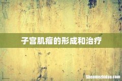 子宫肌瘤的形成和治疗