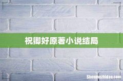 祝卿好原著小说结局