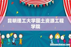 昆明理工大学国土资源工程学院