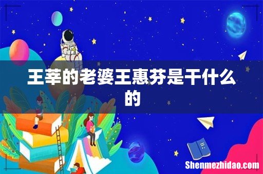 王莘的老婆王惠芬是干什么的