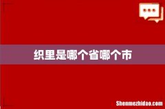 织里是哪个省哪个市
