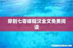 穿到七零嫁糙汉全文免费阅读
