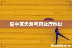 渝中区天然气营业厅地址