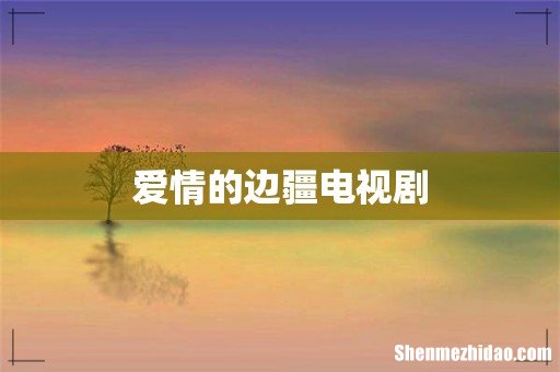 爱情的边疆电视剧