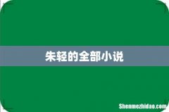 朱轻的全部小说